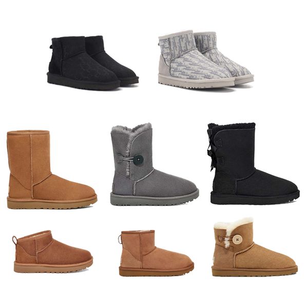 australia snow boots designer women men fur boot flat heels real leather 58540 classic mini warm winter booties shoes eu43, Black
australia snow boots designer women men fur boot flat heels real leather 58540 classic mini warm winter booties shoes eu43, Black