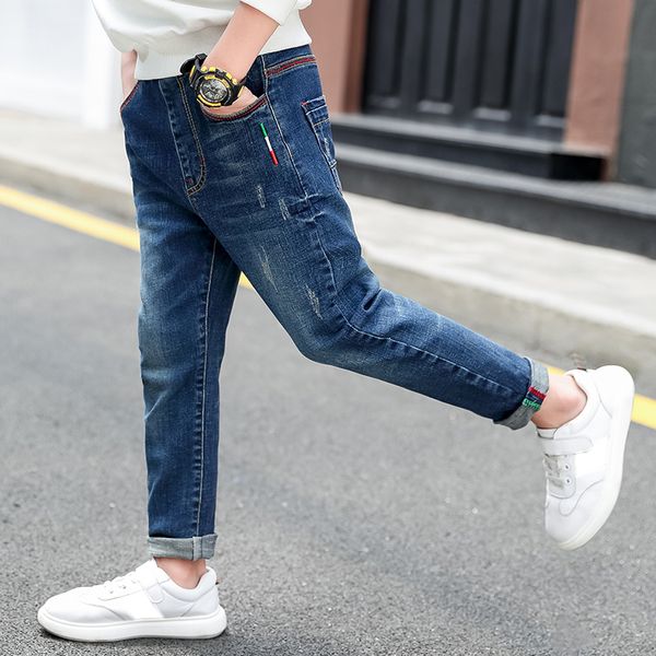 jeans ienens boy casual denim pants kids clothes 4-11 years autumn trousers elastic waist child stretch 220923, Blue
jeans ienens boy casual denim pants kids clothes 4-11 years autumn trousers elastic waist child stretch 220923, Blue