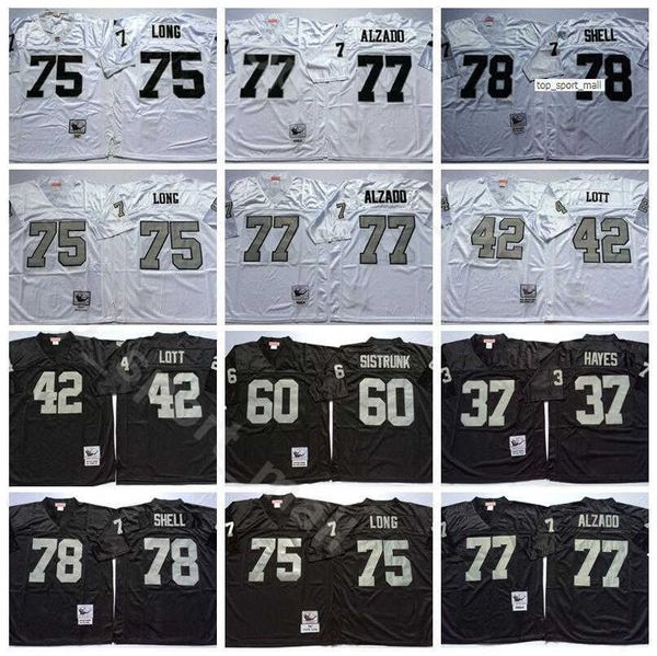 ncaa football 75 howie long jersey 37 lester hayes 42 ronnie lott 77 lyle alzado 78 art shell bo jackson man vintage black white, Black;red
ncaa football 75 howie long jersey 37 lester hayes 42 ronnie lott 77 lyle alzado 78 art shell bo jackson man vintage black white, Black;red