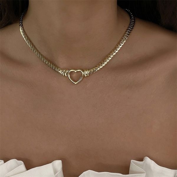 pendant necklaces flashbuy trendy hollow heart for women simple chunky stainless steel cuban chain party jewelry 220924, Silver
pendant necklaces flashbuy trendy hollow heart for women simple chunky stainless steel cuban chain party jewelry 220924, Silver
