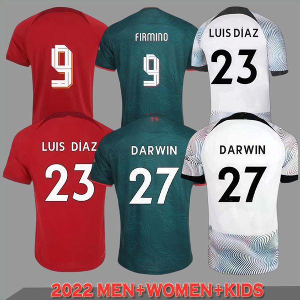 22 23 new season soccer jersey darwin mohamed carvalho diogo luis diaz alexander arnold m salah football shirt 2022 2023 a.becker men kids s, Black;yellow
22 23 new season soccer jersey darwin mohamed carvalho diogo luis diaz alexander arnold m salah football shirt 2022 2023 a.becker men kids s, Black;yellow