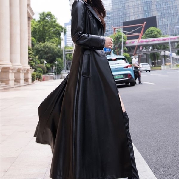 women's trench coats nerazzurri maxi fit and flare leather trench coat for women spring long luxury designer clothing women long sleeve, Tan;black
women's trench coats nerazzurri maxi fit and flare leather trench coat for women spring long luxury designer clothing women long sleeve, Tan;black