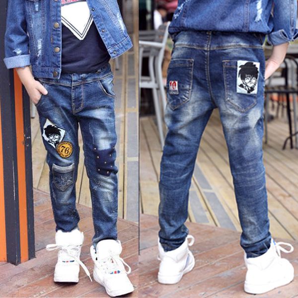 jeans ienens kids boys spring clothes children denim clothing long pants baby boy casual trousers lihgt color stertch 220923, Blue
jeans ienens kids boys spring clothes children denim clothing long pants baby boy casual trousers lihgt color stertch 220923, Blue