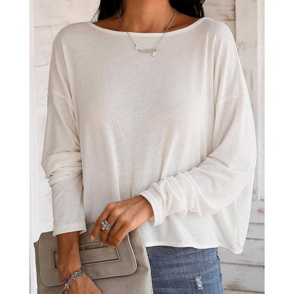 women's t-shirt tees women open back long sleeve beads strap fashion solid backless elegant ladies twisted autumn spring t-shirt t2209, White
women's t-shirt tees women open back long sleeve beads strap fashion solid backless elegant ladies twisted autumn spring t-shirt t2209, White