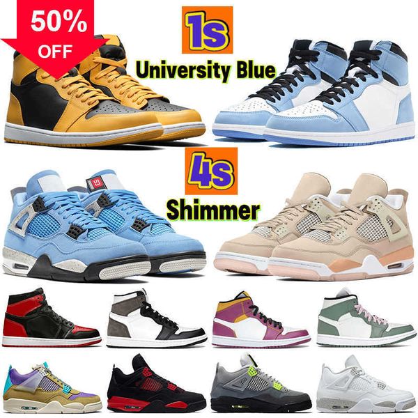 1 1s 4 4s basketball shoes university blue white oreo aurora heat reactive shimmer pollen patent bred dark mocha black cat men women
1 1s 4 4s basketball shoes university blue white oreo aurora heat reactive shimmer pollen patent bred dark mocha black cat men women