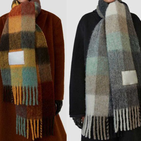 ac fashion luxury scarf men's women scarves imitation cashmere wraps rainbow thick beard lattice neckerchief tassel shawls warm bib fem, Blue;gray
ac fashion luxury scarf men's women scarves imitation cashmere wraps rainbow thick beard lattice neckerchief tassel shawls warm bib fem, Blue;gray