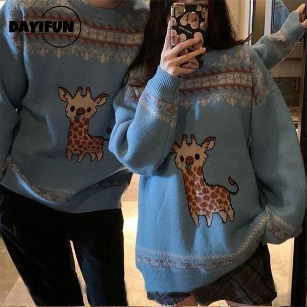 womens sweaters dayifun thickened sweater womens o neck large version cute cartoon bottoming knitted sweater autumn winter pullovers 220923, White;black
womens sweaters dayifun thickened sweater womens o neck large version cute cartoon bottoming knitted sweater autumn winter pullovers 220923, White;black