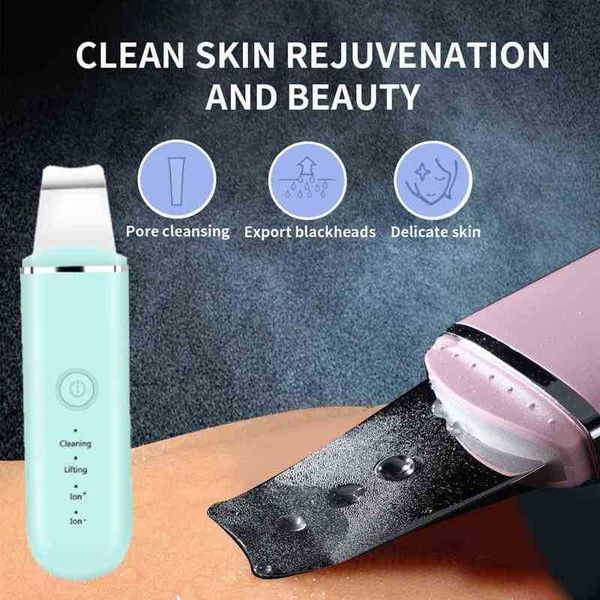 ultrasonic skin scrubber deep face cleaning machine peeling shovel facial pore cleaner lift 220516 
ultrasonic skin scrubber deep face cleaning machine peeling shovel facial pore cleaner lift 220516