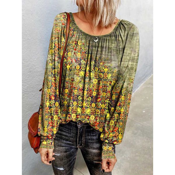 women's t-shirt lantern long sleeve t-shirt womens cothing loose casual print floral tee shirt 2021 autumn streetwear fashion pullover, White
women's t-shirt lantern long sleeve t-shirt womens cothing loose casual print floral tee shirt 2021 autumn streetwear fashion pullover, White
