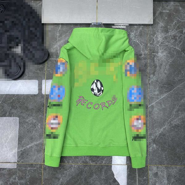 2022 men's and women's hoodie sweater fashion brand ch records graffiti limited sweater hooded, Black
2022 men's and women's hoodie sweater fashion brand ch records graffiti limited sweater hooded, Black