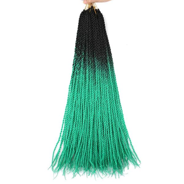 24 inch senegalese twist crochet hair small braids pre looped mini crotchet synthetic hair braiding extensions 100g/pack ls23b, Black
24 inch senegalese twist crochet hair small braids pre looped mini crotchet synthetic hair braiding extensions 100g/pack ls23b, Black
