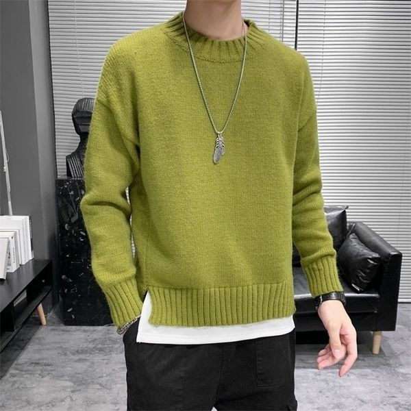 mens sweaters pullover sweater men korean fashion slim fit autumn winter clothes for men casual long sleeve pullovers pure color shirts 2209, White;black
mens sweaters pullover sweater men korean fashion slim fit autumn winter clothes for men casual long sleeve pullovers pure color shirts 2209, White;black