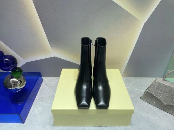 3.5cm heels boots fashion comfortable square toes ankle boots stiletto short luxury brand designer woman zip shoes size 35-40, Black
3.5cm heels boots fashion comfortable square toes ankle boots stiletto short luxury brand designer woman zip shoes size 35-40, Black