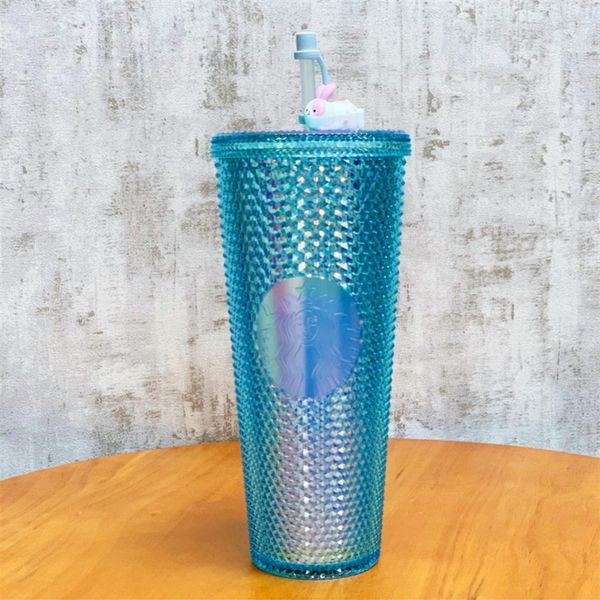 starbucks mid-autumn jade rabbit blue durian laser straw cup tumbler 710ml mermaid plastic cold water coffee mug gift3033
starbucks mid-autumn jade rabbit blue durian laser straw cup tumbler 710ml mermaid plastic cold water coffee mug gift3033