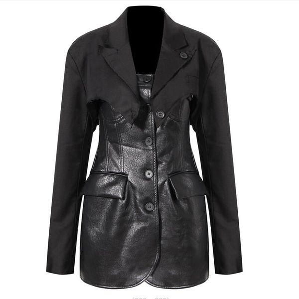 black two piece set 2022 autumn winter women's fashion notched short blazer and single breasted slim sheepskin mini dress two pieces se, White
black two piece set 2022 autumn winter women's fashion notched short blazer and single breasted slim sheepskin mini dress two pieces se, White