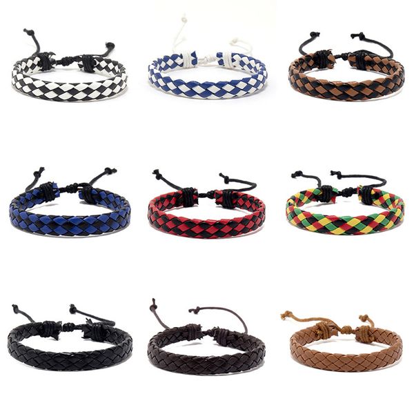 pu woven leather bracelet jewelry bracelets glow jelly love bangle nail designer chains clovers necklace men jewelry tennis mens luxury van, Black
pu woven leather bracelet jewelry bracelets glow jelly love bangle nail designer chains clovers necklace men jewelry tennis mens luxury van, Black