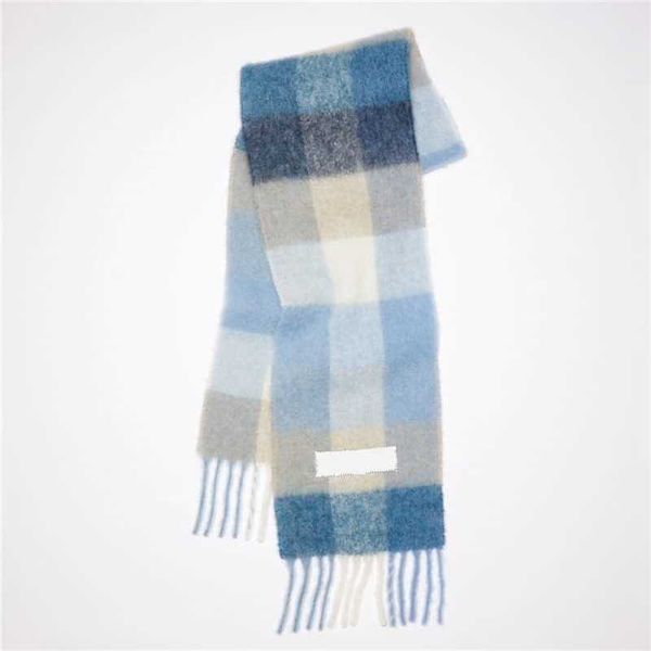 fashion ac luxury scarf men's women shawls imitation cashmere wraps rainbow thick beard lattice neckerchief tassel warm bib female 514d, Blue;gray
fashion ac luxury scarf men's women shawls imitation cashmere wraps rainbow thick beard lattice neckerchief tassel warm bib female 514d, Blue;gray