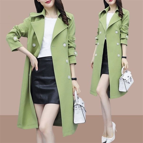 women's trench coats autumn women fashion loose england style double breasted belted casual coat female trendy candy color long design, Tan;black
women's trench coats autumn women fashion loose england style double breasted belted casual coat female trendy candy color long design, Tan;black