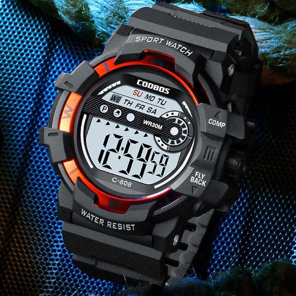 coobos fashion men's military watch stylish led light digital for man electronic wristwatches sport watches reloj hombre 0924, Slivery;brown
coobos fashion men's military watch stylish led light digital for man electronic wristwatches sport watches reloj hombre 0924, Slivery;brown