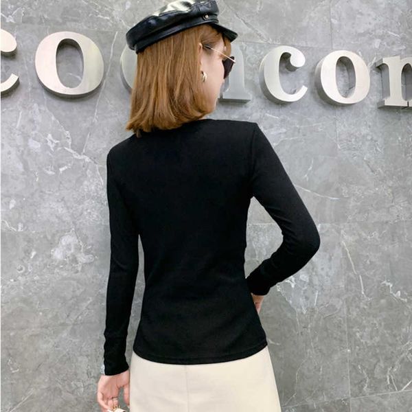 women's t-shirt #5560 black red hollow out off shoulder t shirt for women v neck long sleeve women t shirt with diamonds cotton tight, White
women's t-shirt #5560 black red hollow out off shoulder t shirt for women v neck long sleeve women t shirt with diamonds cotton tight, White