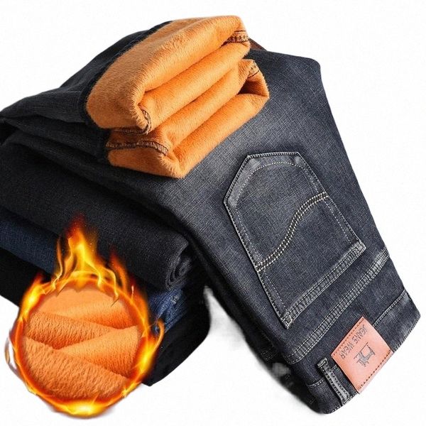 men's jeans 2021 winter brand fitted straight denim classic embroidered fleece thick warm youth fashion slim o5s7#, Blue
men's jeans 2021 winter brand fitted straight denim classic embroidered fleece thick warm youth fashion slim o5s7#, Blue