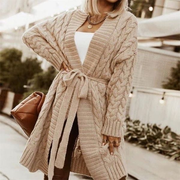 womens knits tees autumn winter sweater cardigan women long sleeve laceup loose knitted outwear casual fashion knit twist office lady midi c, White
womens knits tees autumn winter sweater cardigan women long sleeve laceup loose knitted outwear casual fashion knit twist office lady midi c, White