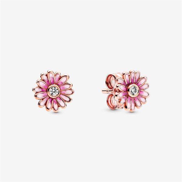 new arrival authentic 925 sterling silver pink daisy flower stud earrings fashion earrings jewelry accessories for women gift256s, Golden;silver
new arrival authentic 925 sterling silver pink daisy flower stud earrings fashion earrings jewelry accessories for women gift256s, Golden;silver