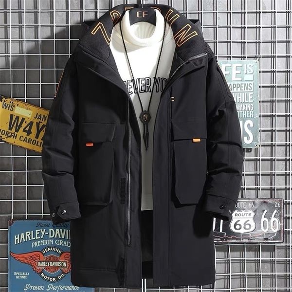 mens down parkas winter plus long warm thick hood jacket coat autumn outwear outfits classic windproof pocket parka 220923, Black
mens down parkas winter plus long warm thick hood jacket coat autumn outwear outfits classic windproof pocket parka 220923, Black