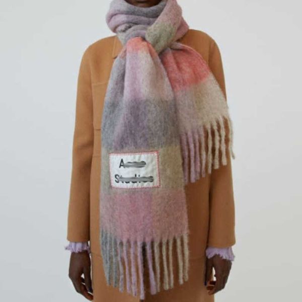 fashion women ac men scarf luxury shawls imitation cashmere wraps classic students rainbow plaid neckerchief versatile warm bib female paau, Blue;gray
fashion women ac men scarf luxury shawls imitation cashmere wraps classic students rainbow plaid neckerchief versatile warm bib female paau, Blue;gray