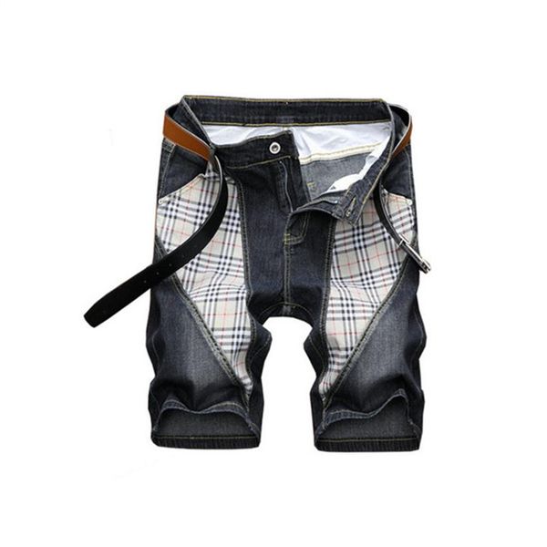 new styles summer casual cotton mens jean shorts fashion brand men's hole knee length denim shorts jeans02295s, Blue
new styles summer casual cotton mens jean shorts fashion brand men's hole knee length denim shorts jeans02295s, Blue