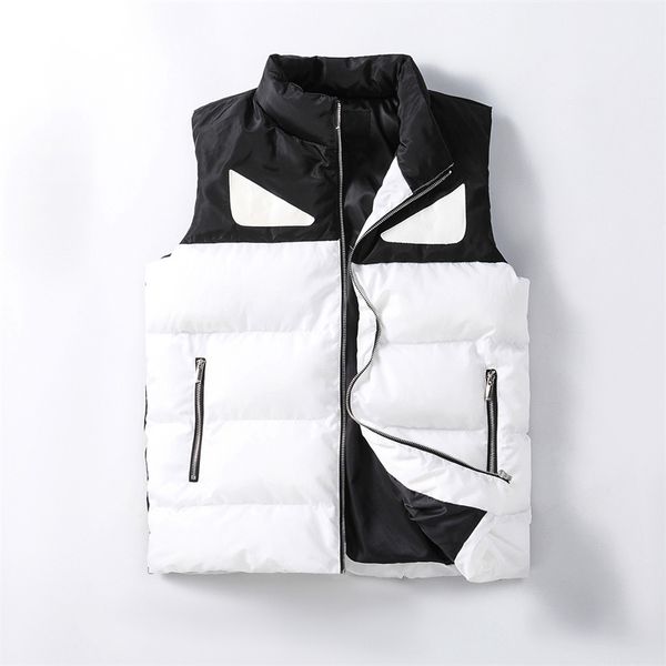 man luxury designers men's vest outerwear clothes hoodies classic men vests ittle devil's eye embroidery pattern motorcycle coats, Black;white
man luxury designers men's vest outerwear clothes hoodies classic men vests ittle devil's eye embroidery pattern motorcycle coats, Black;white