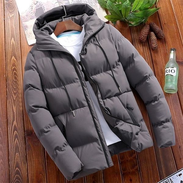mens down parkas autumn coats men cotton padded jacket fashion clothing warm hooded streetwear solid color puffer brand 220923, Black
mens down parkas autumn coats men cotton padded jacket fashion clothing warm hooded streetwear solid color puffer brand 220923, Black