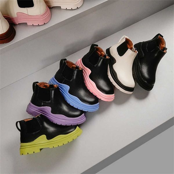 boots 2022 new spring fashion girls kids candy color martin platform boots genuine leather boys children' shoes xz169 t220925, Black;grey
boots 2022 new spring fashion girls kids candy color martin platform boots genuine leather boys children' shoes xz169 t220925, Black;grey