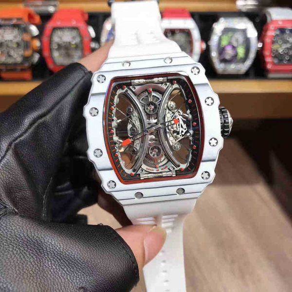 multi-function superclone watches wristwatch luxury richa milles designer white carbon fiber hollowed out men's fully automatic mechani, Slivery;golden
multi-function superclone watches wristwatch luxury richa milles designer white carbon fiber hollowed out men's fully automatic mechani, Slivery;golden