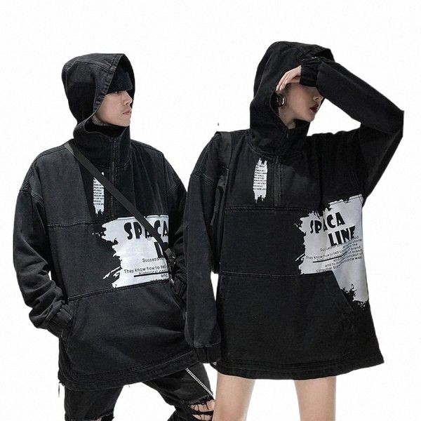 men's jackets denim palm print hip hop pullover hooded autumn gothic punk steampunk outerwear streetwear a8vp#, Black;brown
men's jackets denim palm print hip hop pullover hooded autumn gothic punk steampunk outerwear streetwear a8vp#, Black;brown