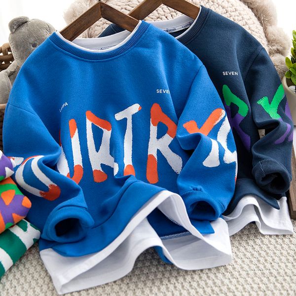 pullover boys and children s spring autumn fashion medium large hsome fake two piece jacket 220924, Blue
pullover boys and children s spring autumn fashion medium large hsome fake two piece jacket 220924, Blue