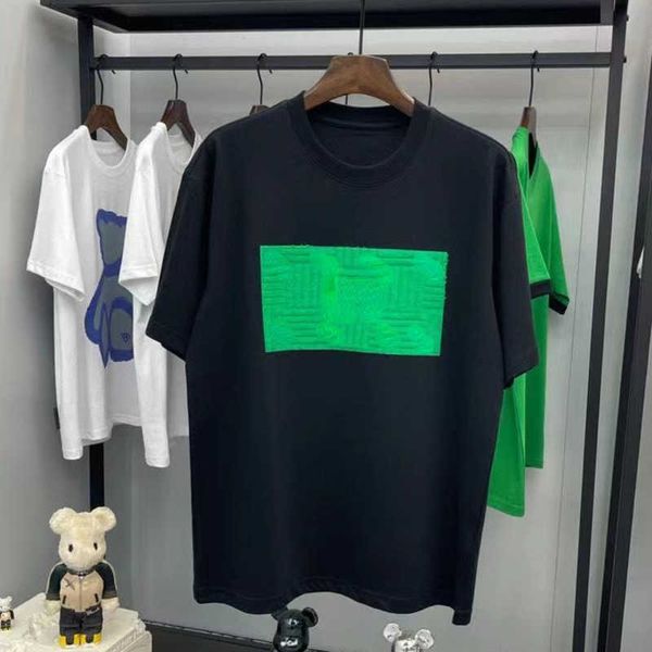 22ss mens t shirt bott short sleeve tshirt designer sweatshirt classic 3 embroidered print crew neck pullover summer t-shirt, White;black 
22ss mens t shirt bott short sleeve tshirt designer sweatshirt classic 3 embroidered print crew neck pullover summer t-shirt, White;black