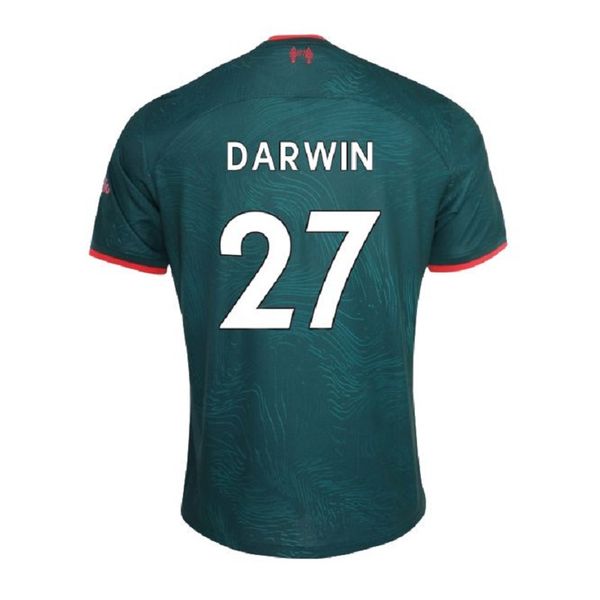 22/23 m.salah jerseys alexander arnold soccer wear 2022 2023 football shirt darwin diogo fabinho jones a.becker robertson men kids kit, Black;yellow