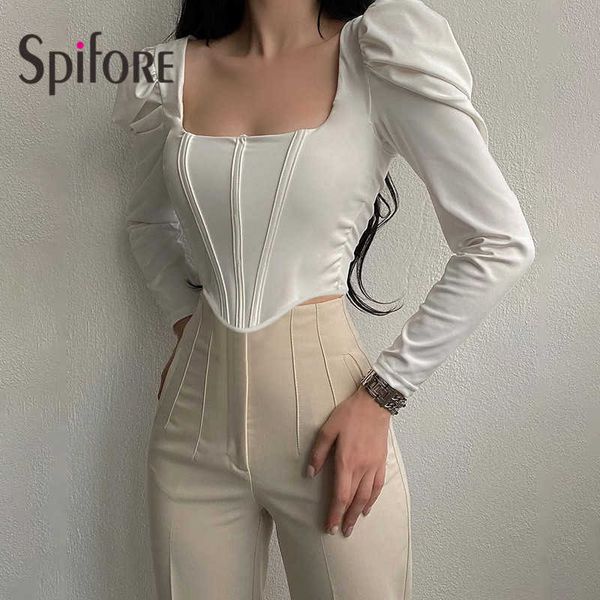 women's t-shirt spifore vintage square collar irregular cropped corset puff sleeve women khaki black white casual streetwear t-shirt el
women's t-shirt spifore vintage square collar irregular cropped corset puff sleeve women khaki black white casual streetwear t-shirt el