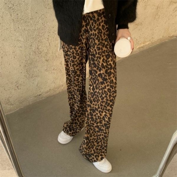 women's pants capris lucyever fashion leopard women's pants summer casual elastic high waist wide leg pants woman streetwear hipho, Black;white
women's pants capris lucyever fashion leopard women's pants summer casual elastic high waist wide leg pants woman streetwear hipho, Black;white