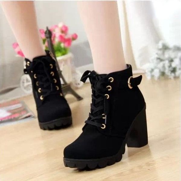 boots spring winter high heel for women cross strap ankle ladies shoes pu casual pumps fashion 220924, Black
boots spring winter high heel for women cross strap ankle ladies shoes pu casual pumps fashion 220924, Black