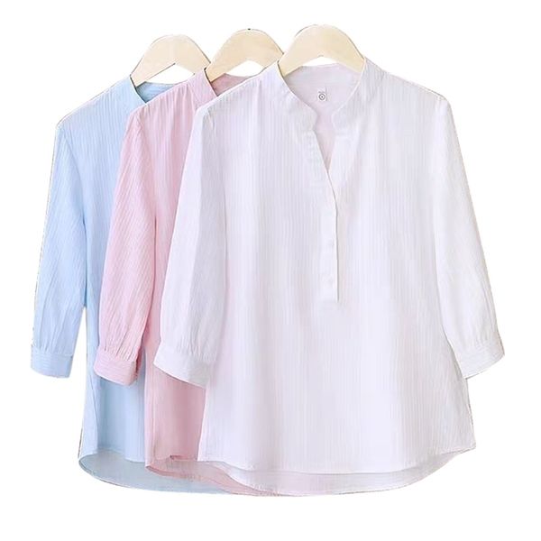 women's blouses shirts insta half sleeve elegant shirt white pink button vintage blouse stand collar ladies cotton shirt female casual
women's blouses shirts insta half sleeve elegant shirt white pink button vintage blouse stand collar ladies cotton shirt female casual
