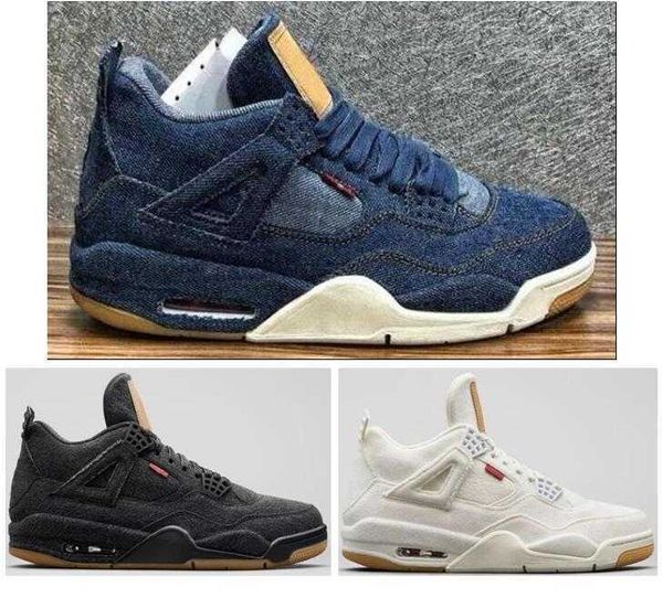better quality 4 4s denim blue basketball shoes men white denim jeans sports sneakers with box, Red;white
better quality 4 4s denim blue basketball shoes men white denim jeans sports sneakers with box, Red;white