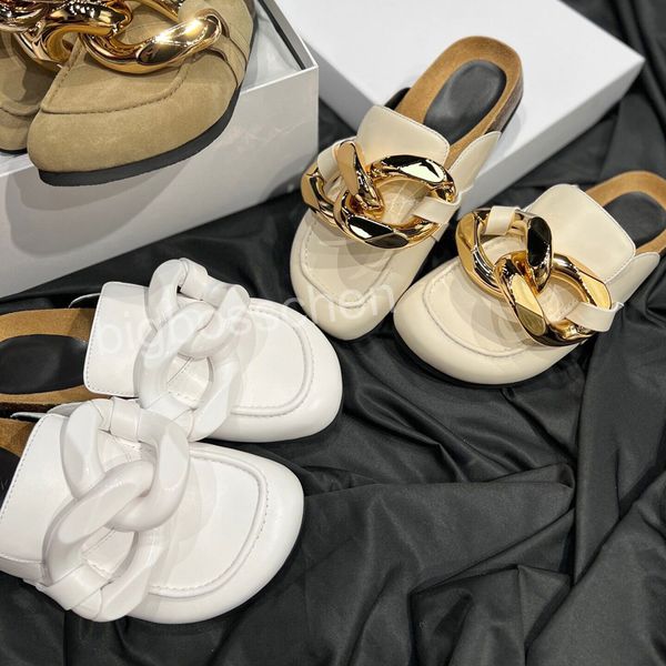 luxury ladies slippers sandals leather flat heel designer brand retro personality casual wooden bottom white black khaki non-slip metal chai
luxury ladies slippers sandals leather flat heel designer brand retro personality casual wooden bottom white black khaki non-slip metal chai