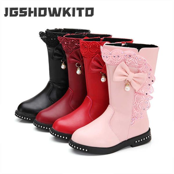boots girls winter boots kids shoes princess lace with bow-knot sweet autumn winter warm fur children rubber boots pu leather 27-39 t220925, Black;grey
boots girls winter boots kids shoes princess lace with bow-knot sweet autumn winter warm fur children rubber boots pu leather 27-39 t220925, Black;grey