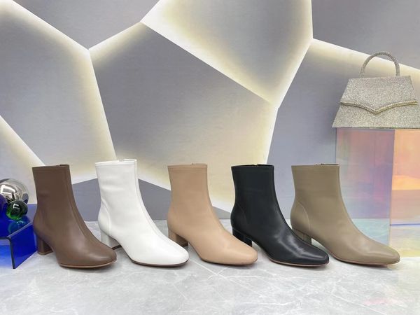 5cm heels boots fashion comfortable round toes ankle boots stiletto short luxury brand designer woman zip shoes size 34-40, Black
5cm heels boots fashion comfortable round toes ankle boots stiletto short luxury brand designer woman zip shoes size 34-40, Black