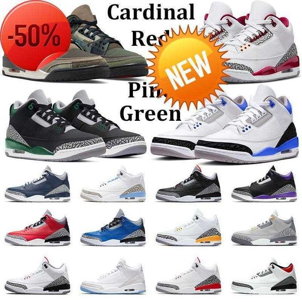 3s cardinal red men basketball shoes 3 jumpman pine green racer blue cement midnight navy court purple pure white mens trainers sports
3s cardinal red men basketball shoes 3 jumpman pine green racer blue cement midnight navy court purple pure white mens trainers sports