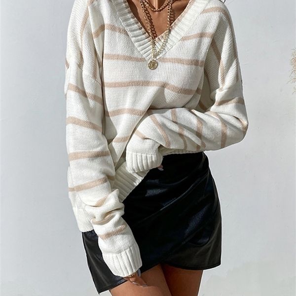 womens sweaters noosgop autumn winter women white pullover sweater v neck kniting yellow strips knit clothing casual office lady dailywear 2, White;black
womens sweaters noosgop autumn winter women white pullover sweater v neck kniting yellow strips knit clothing casual office lady dailywear 2, White;black