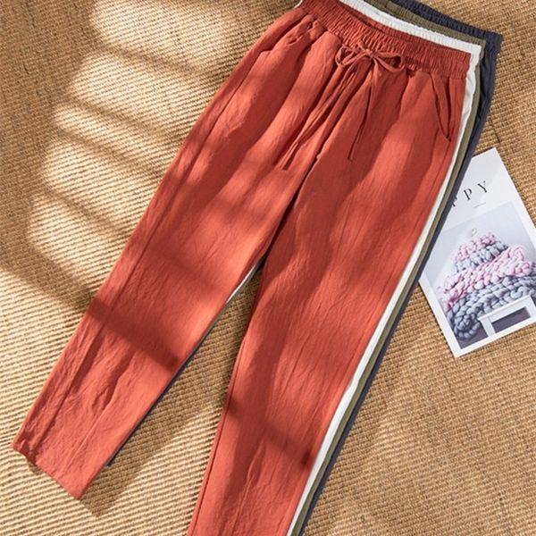 women's pants capris yszwdblx spring summer women pants loose elastic waist ankle length pant thin solid harem pants casual ladies trou, Black;white
women's pants capris yszwdblx spring summer women pants loose elastic waist ankle length pant thin solid harem pants casual ladies trou, Black;white