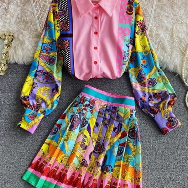 two piece dress women fashion luxury print shirt pleated mini skirt spring autumn vintage long sleeve buttons party 2 piece sets 220924, White
two piece dress women fashion luxury print shirt pleated mini skirt spring autumn vintage long sleeve buttons party 2 piece sets 220924, White